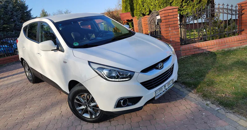 świętokrzyskie Hyundai ix35 cena 47900 przebieg: 168000, rok produkcji 2013 z Poręba